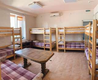 Хостелы У Поттера Тернополь Спальное место на двухъярусной кровати в общем номере для мужчин и женщин-1